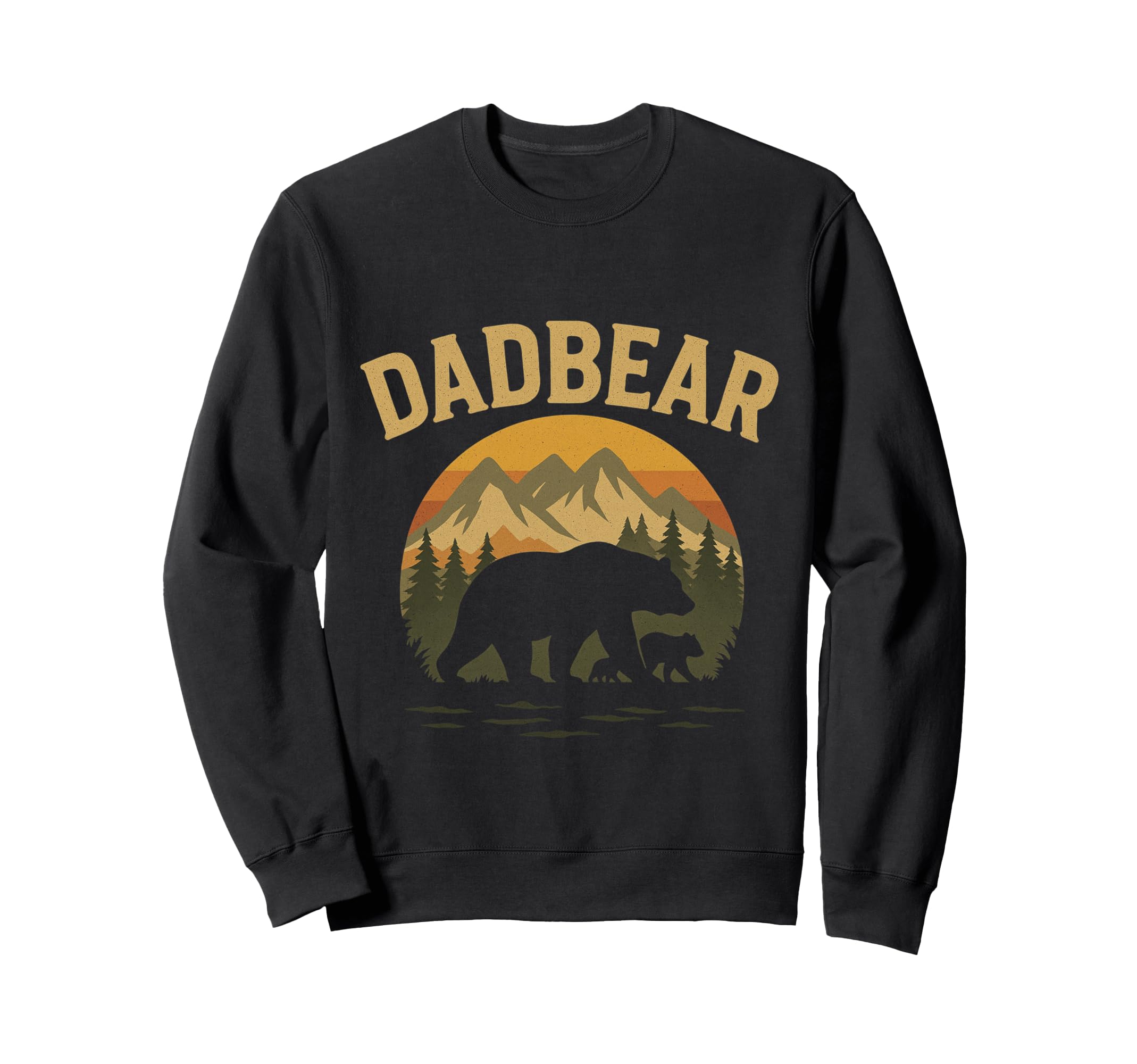 Dadbear Papa Bear Nature Sweatshirt - Streetwear Style Men Women - T-Shirt, Sweatshirt, Hoodie
