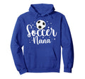 Soccer Nana Grandma Proud Nana Soccer Hoodie - Custom Art Print Unisex - T-Shirt, Sweatshirt, Hoodie