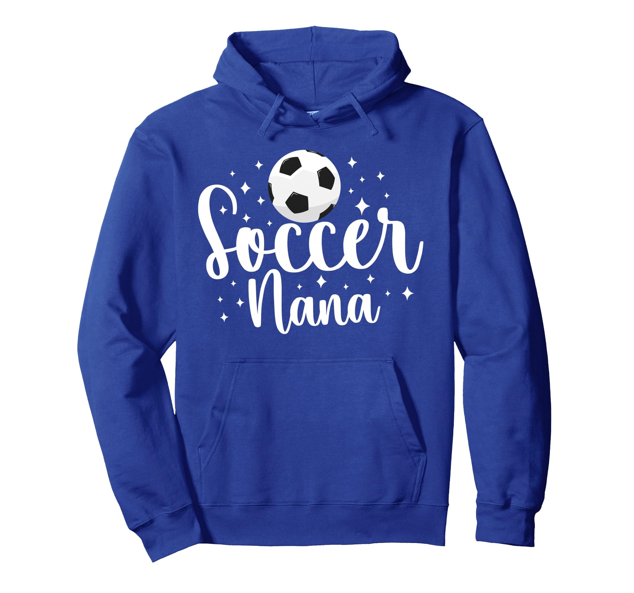 Soccer Nana Grandma Proud Nana Soccer Hoodie - Custom Art Print Unisex - T-Shirt, Sweatshirt, Hoodie
