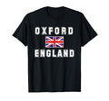 Oxford England Union Jack Flag T-Shirt - Graphic Print for Adults - T-Shirt, Sweatshirt, Hoodie