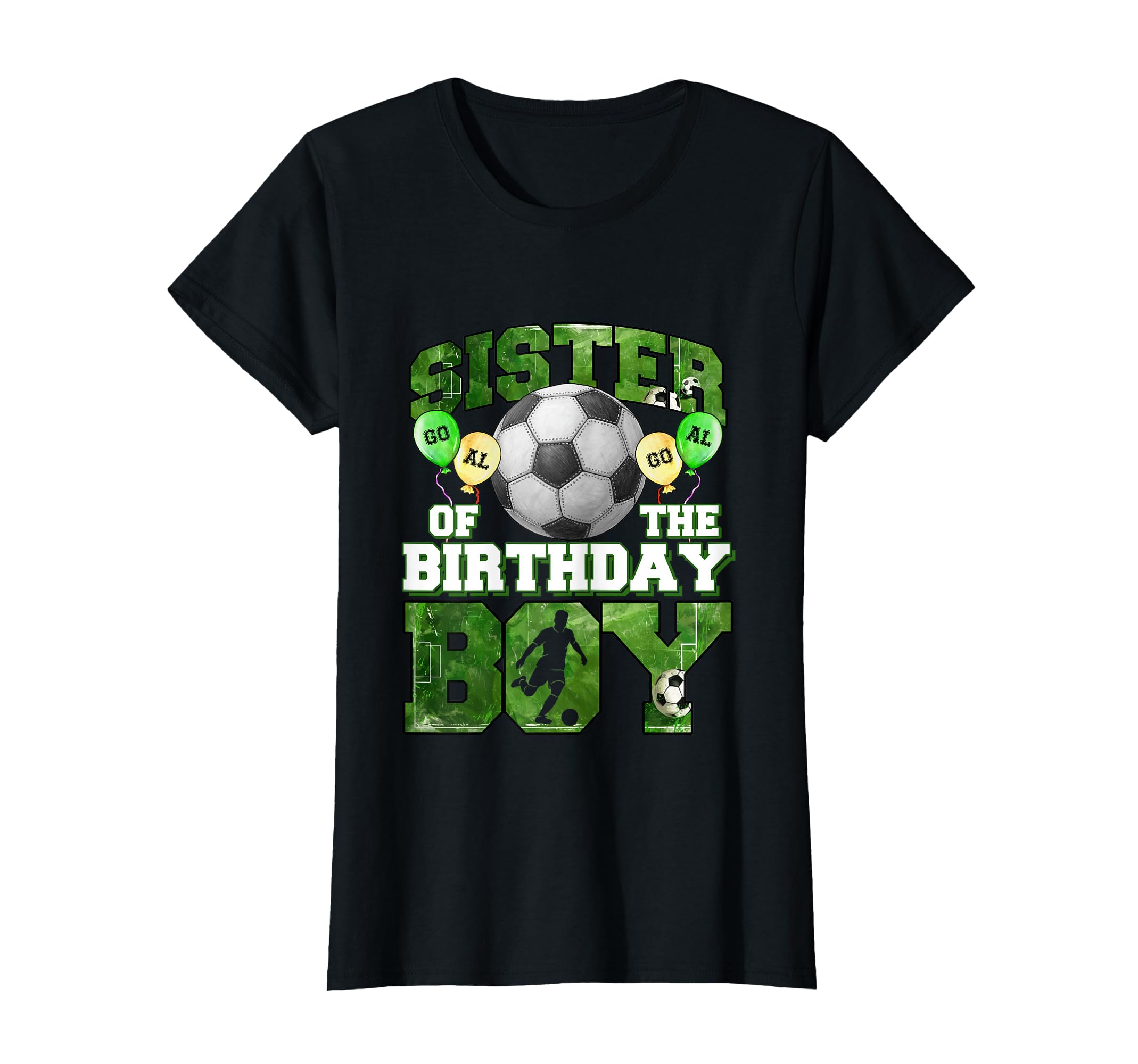 Soccer Sister Birthday Party Soccer T-Shirt - Novelty Apparel for Adults - T-Shirt, Sweatshirt, Hoodie