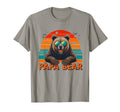 Papa Bear Sunglasses Funny Bear Dad T-Shirt - Trendy Graphic for Adults - T-Shirt, Sweatshirt, Hoodie