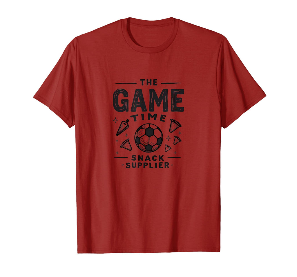 Game Time Snack Supplier Soccer Mom T-Shirt - Custom Art Print Unisex - T-Shirt, Sweatshirt, Hoodie
