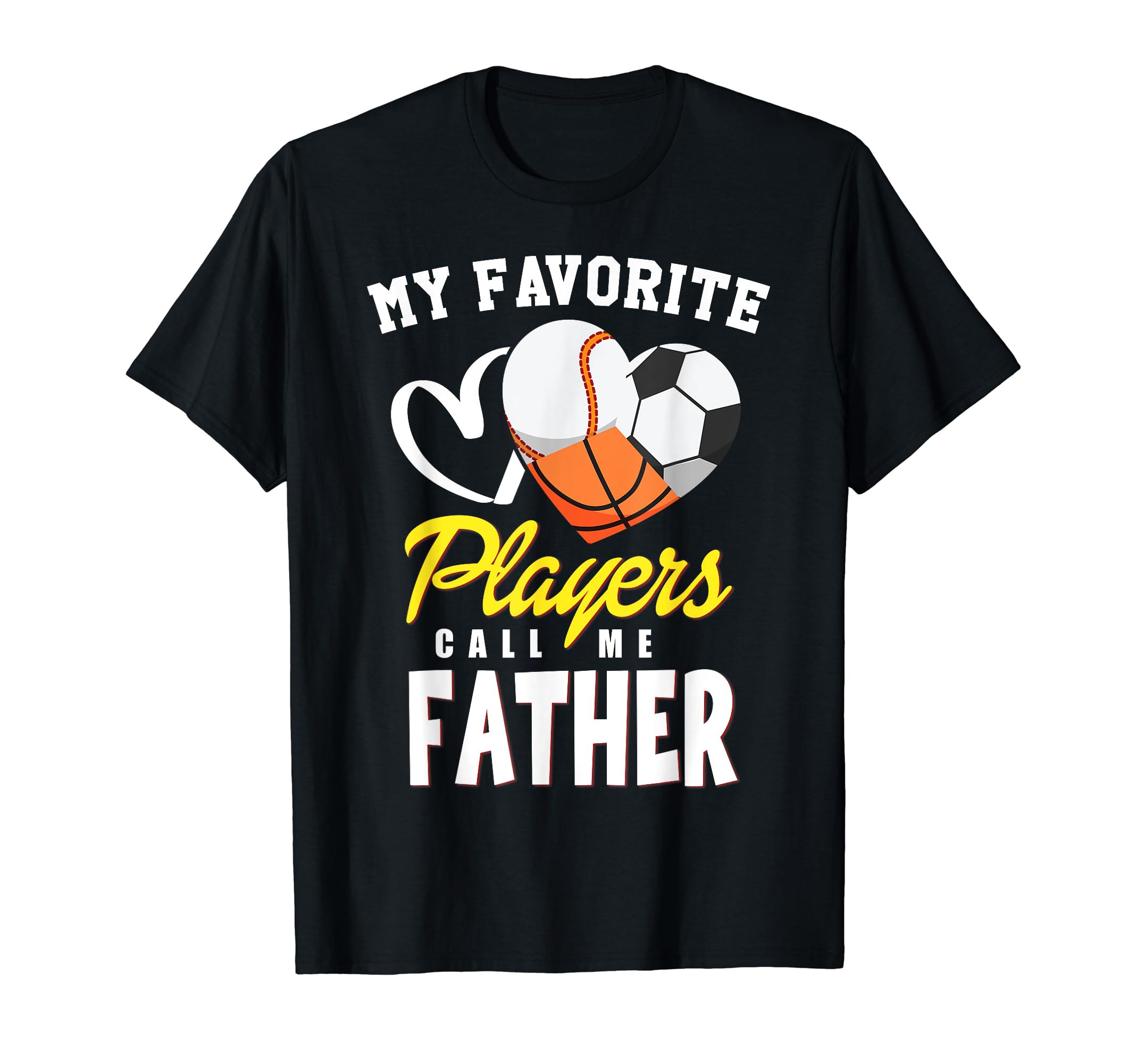My Favorite Players Baseball Soccer T-Shirt - Minimalist Print for Adults - T-Shirt, Sweatshirt, Hoodie