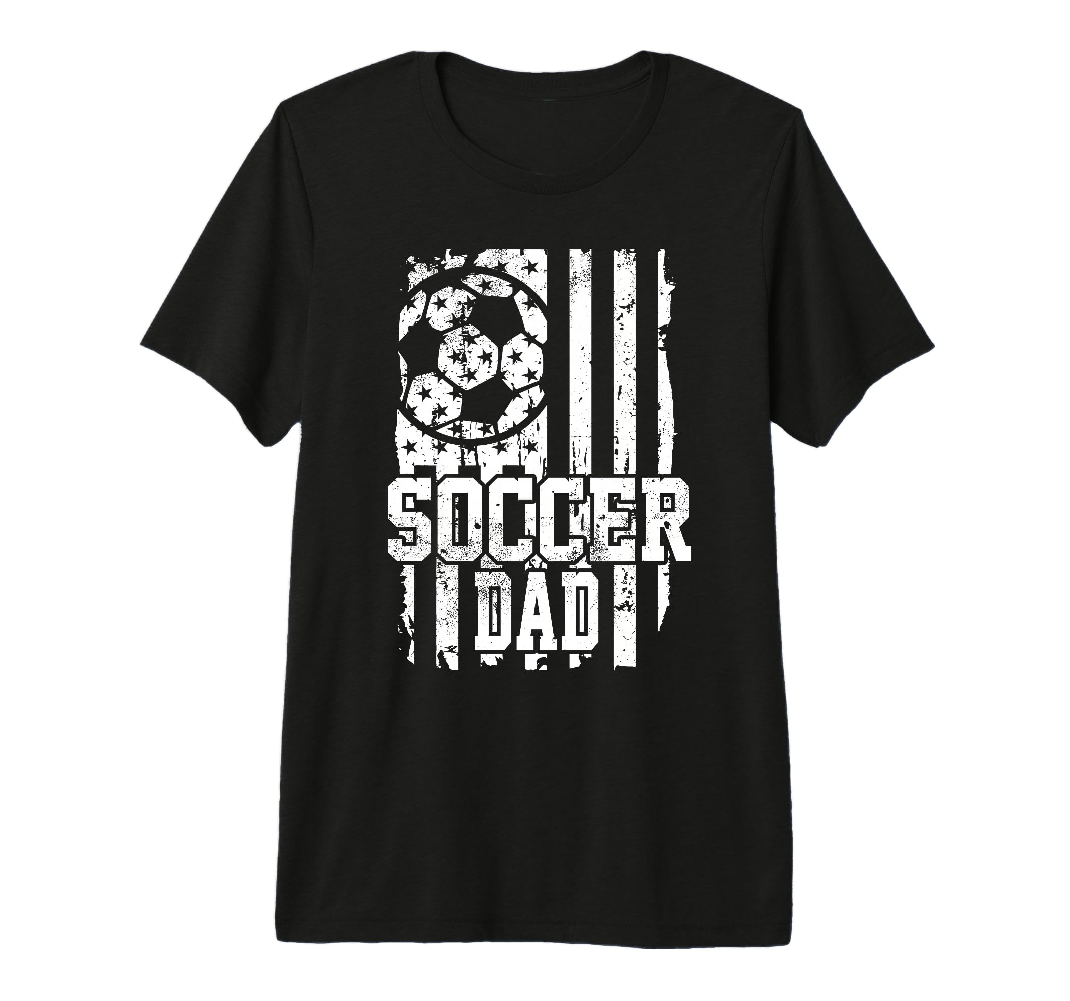 Usa Flag Soccer Dad Soccer Game Day T-Shirt - Streetwear Style Unisex - T-Shirt, Sweatshirt, Hoodie