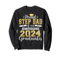 Super Proud Step Dad 2024 Sweatshirt - Casual Everyday Wear for Adults - T-Shirt, Sweatshirt, Hoodie