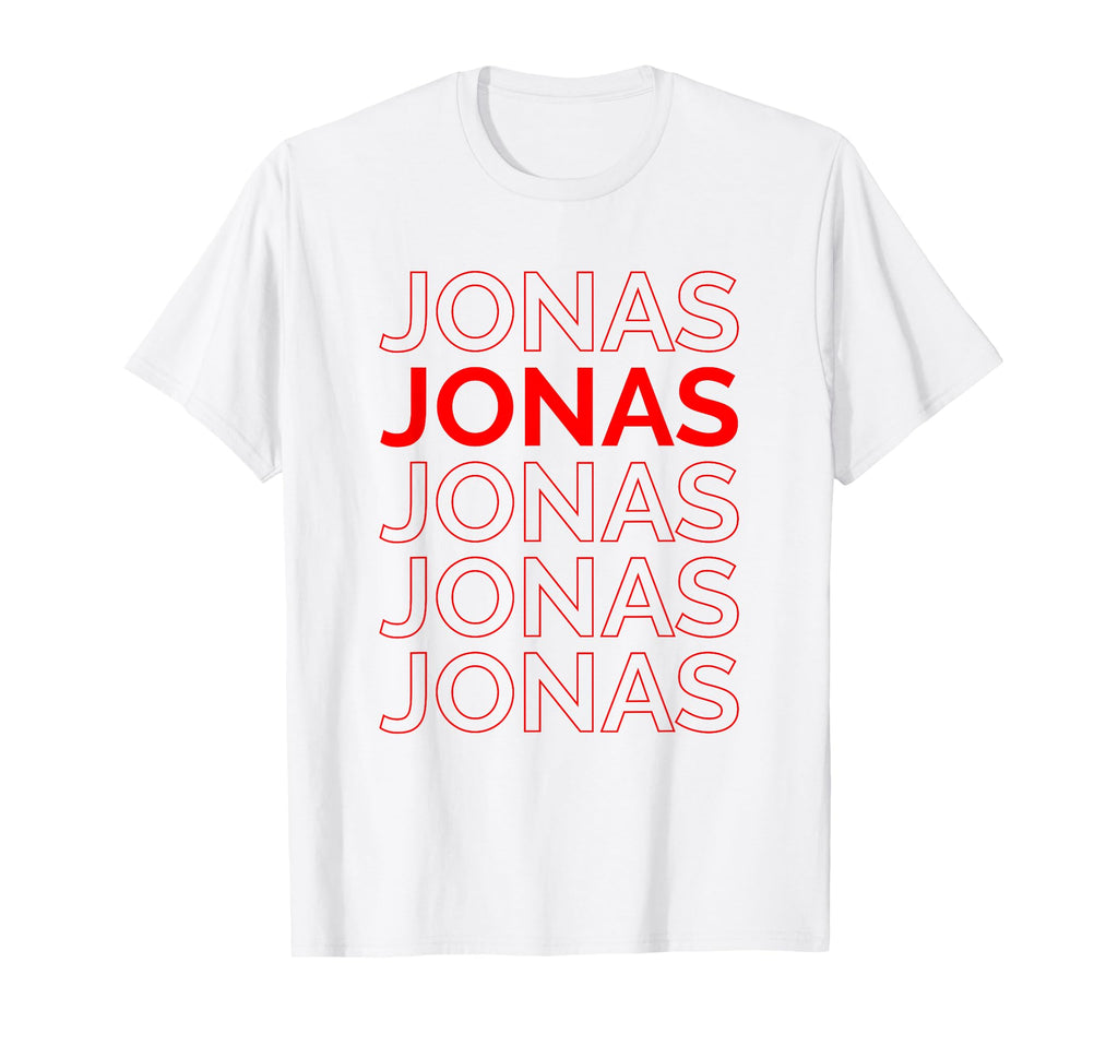 Jonas First Name Pride Personalised T-Shirt - Streetwear Style Men Women - T-Shirt, Sweatshirt, Hoodie