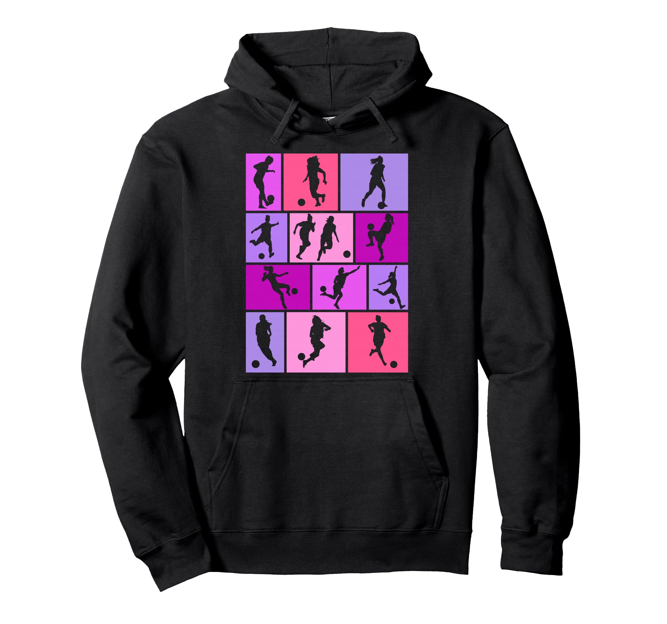 Soccer Players Fan Game Day Soccer Hoodie - Novelty Apparel Men Women - T-Shirt, Sweatshirt, Hoodie