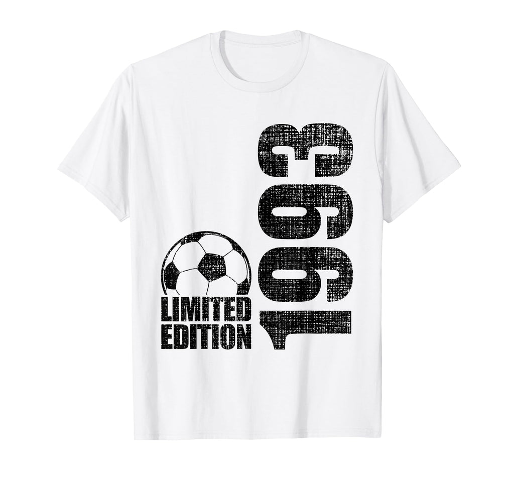 33 Years Old 1993 33Rd Birthday Soccer T-Shirt - Graphic Print Unisex - T-Shirt, Sweatshirt, Hoodie