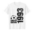 33 Years Old 1993 33Rd Birthday Soccer T-Shirt - Graphic Print Unisex - T-Shirt, Sweatshirt, Hoodie