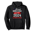 Proud Bonus Dad Class 2024 Graduate Hoodie - Streetwear Style for Adults - T-Shirt, Sweatshirt, Hoodie