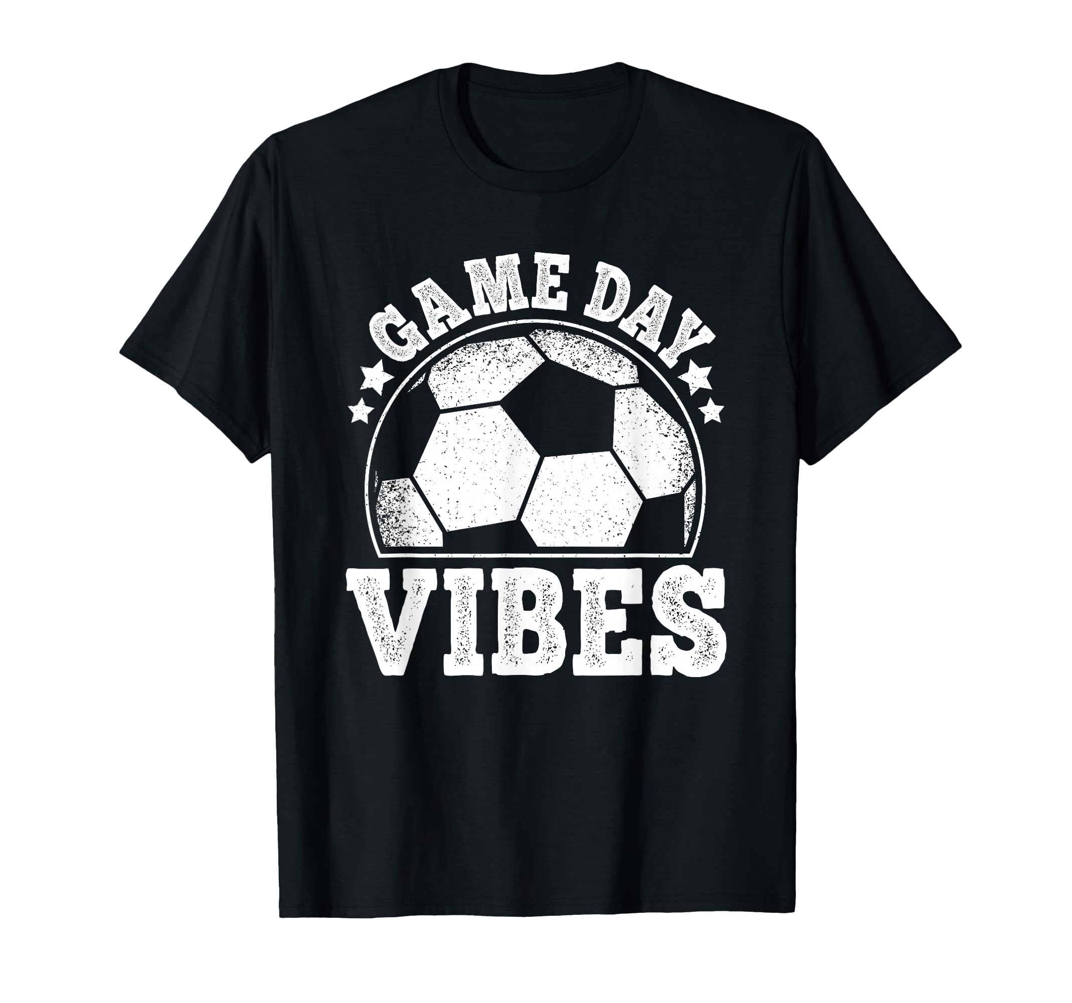Game Day Vibes Soccer Funny Soccer T-Shirt - Graphic Print for Adults - T-Shirt, Sweatshirt, Hoodie