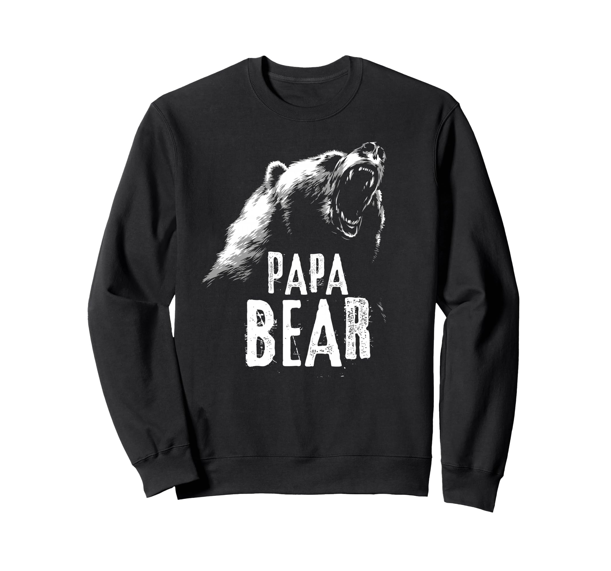 Papa Bear Best Dad Fathers Day Father Sweatshirt - Trendy Graphic Unisex - T-Shirt, Sweatshirt, Hoodie