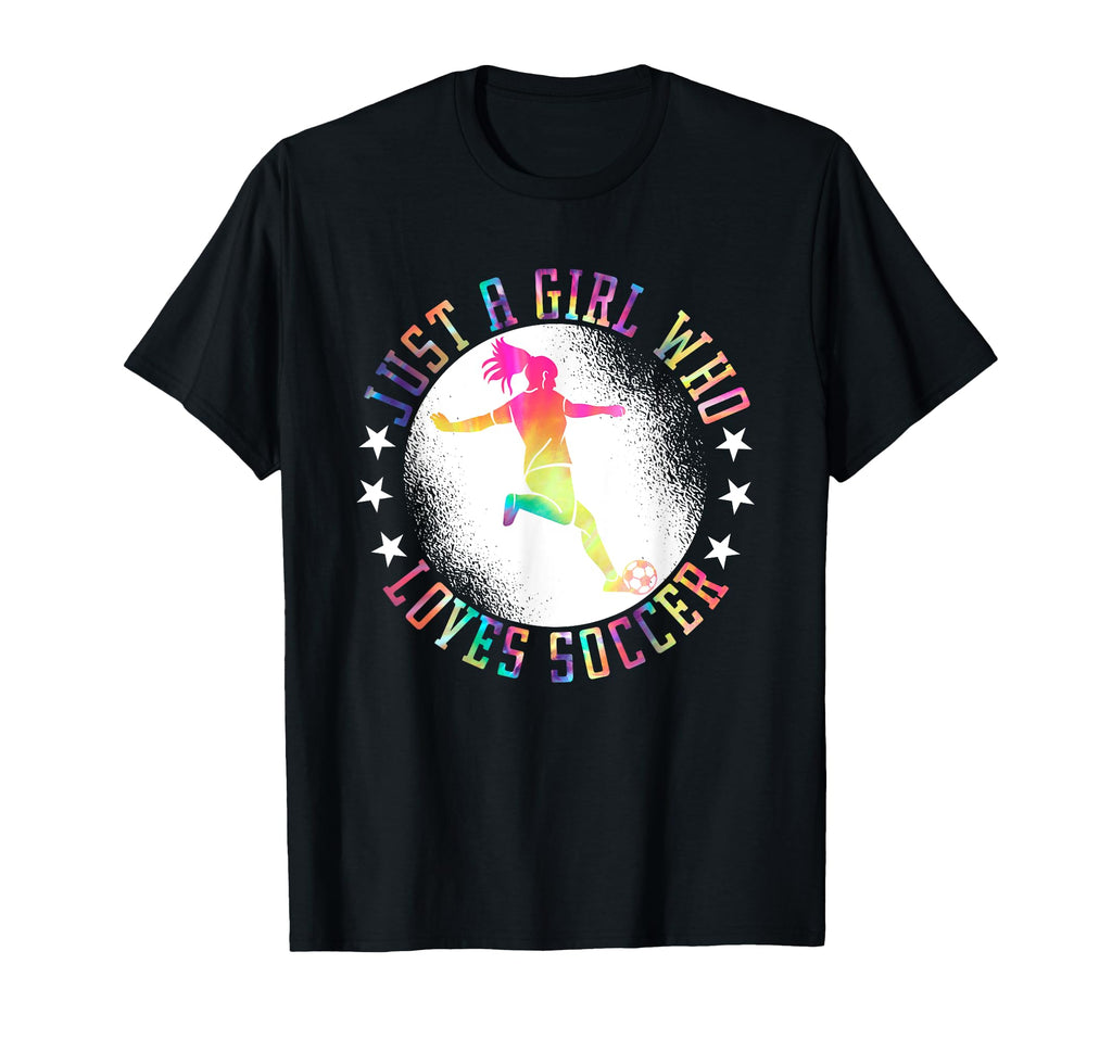 Just Who Loves Soccer Soccer T-Shirt - Minimalist Print for Adults - T-Shirt, Sweatshirt, Hoodie