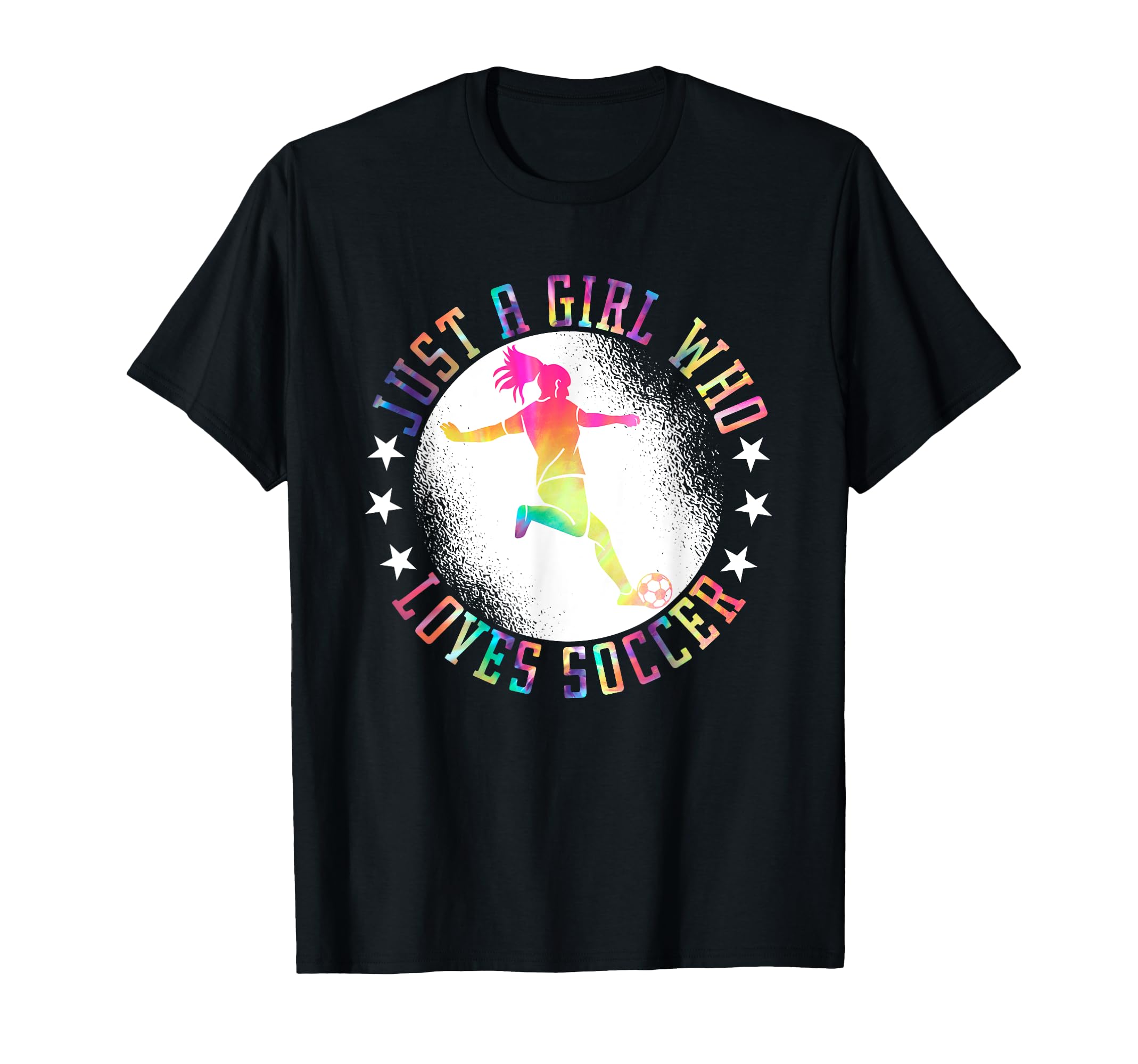 Just Who Loves Soccer Soccer T-Shirt - Minimalist Print for Adults - T-Shirt, Sweatshirt, Hoodie