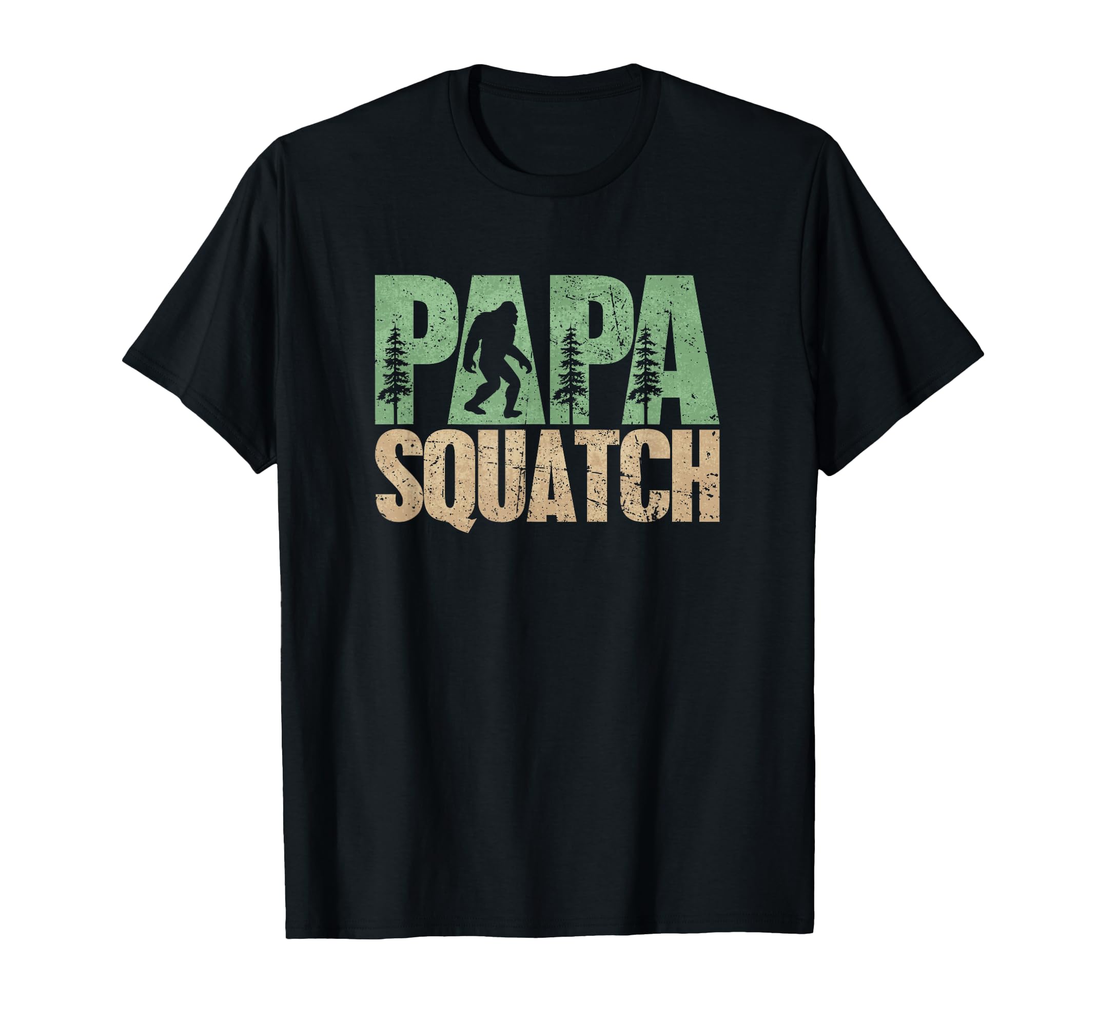 Bigfoot Papa Daddy Dad Sasquatch Yeti T-Shirt - Trendy Graphic Unisex - T-Shirt, Sweatshirt, Hoodie