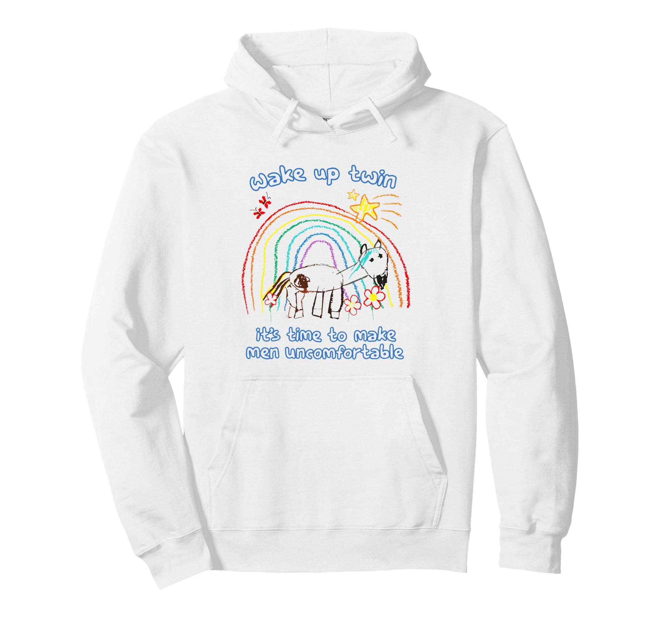 Wake Up Twin Its Time To Make Hoodie - Minimalist Print Men Women - T-Shirt, Sweatshirt, Hoodie