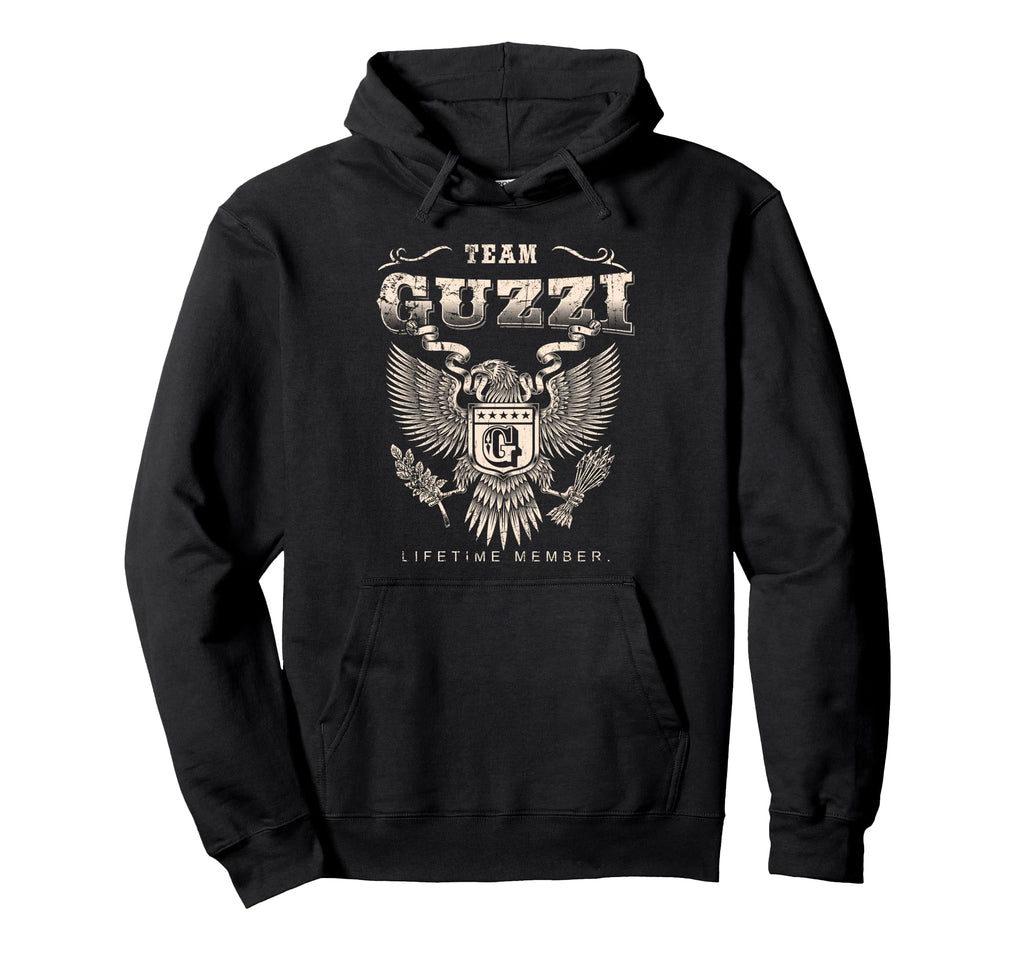 Team Guzzi Lifetime Member Guzzi Name Hoodie - Graphic Print Men Women - T-Shirt, Sweatshirt, Hoodie