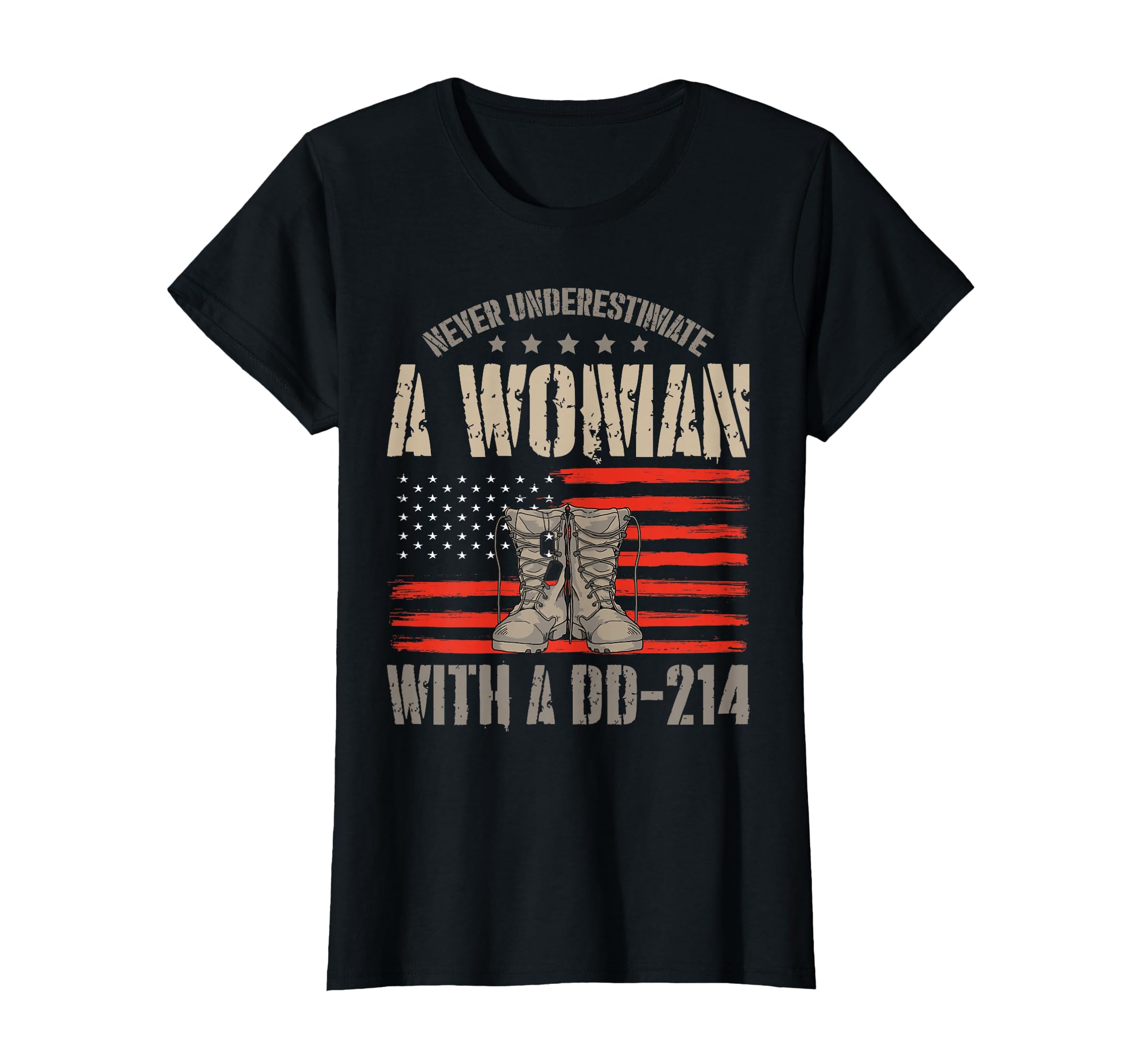 Veterans Day Dd 214 Female Veteran T-Shirt - Graphic Print Men Women - T-Shirt, Sweatshirt, Hoodie