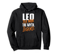 Leo Personalized Name Myth Legend Hoodie - Fun Novelty Design Unisex - T-Shirt, Sweatshirt, Hoodie