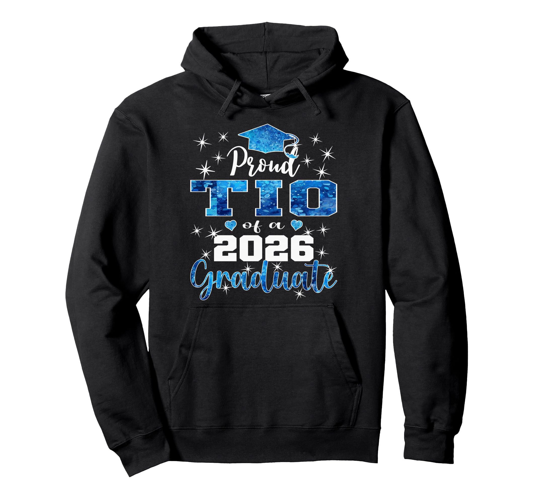 Super Proud Tio 2026 Graduate Senior Hoodie - Novelty Apparel Men Women - T-Shirt, Sweatshirt, Hoodie