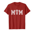 Lacrosse Mom Lax Stick Head Gift Her T-Shirt - Minimalist Print Men Women - T-Shirt, Sweatshirt, Hoodie
