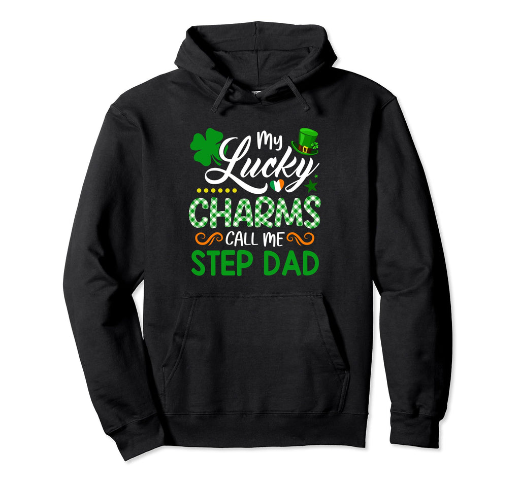 St Patricks Day Shamrock My Lucky Charms Hoodie - Unique Graphic Unisex - T-Shirt, Sweatshirt, Hoodie