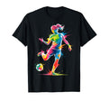 Colorful Funny Soccer Fan Dad Mom Game Day T-Shirt - Trendy Graphic Unisex - T-Shirt, Sweatshirt, Hoodie