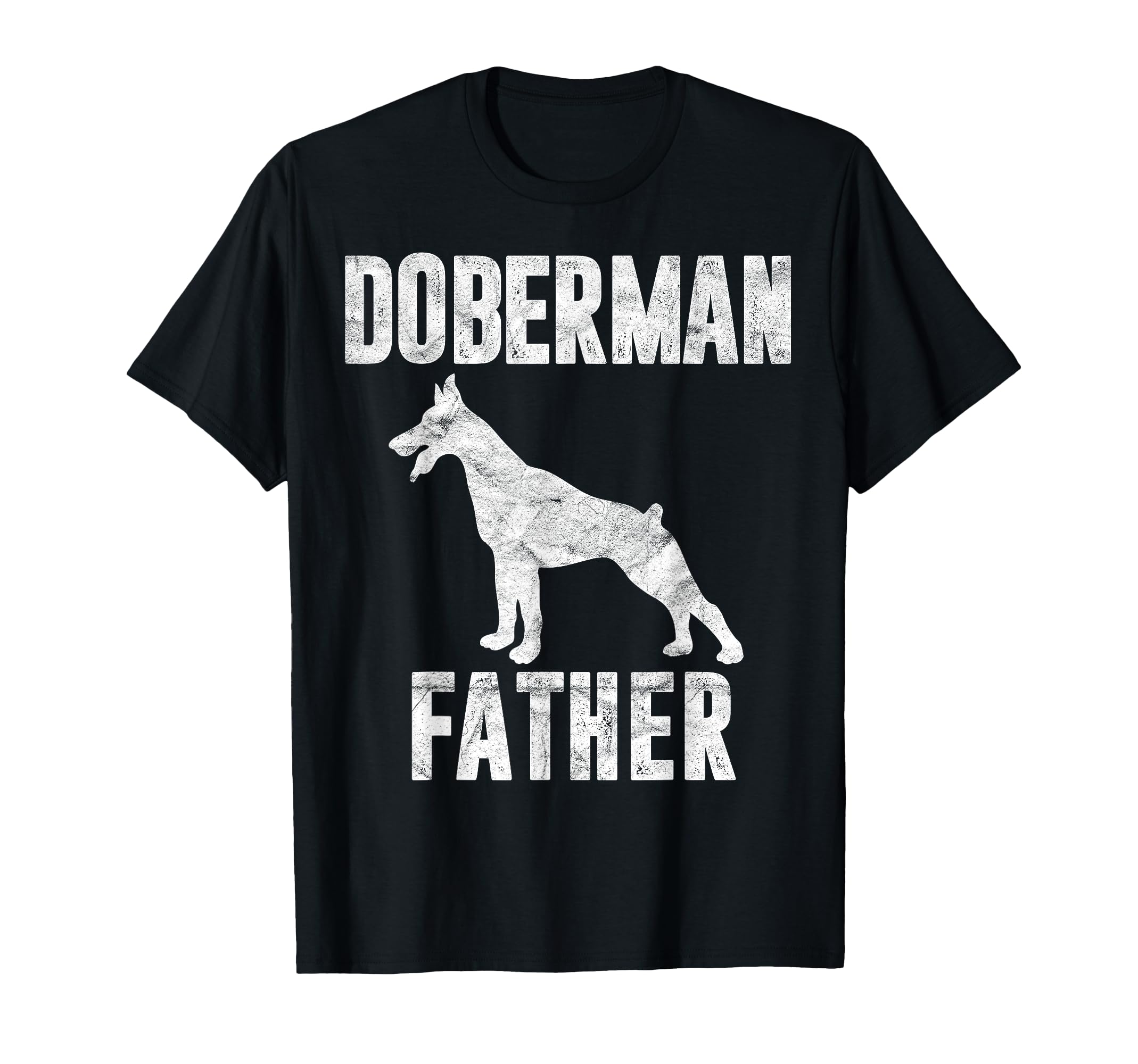 Doberman Dad Gift Dog Daddy T-Shirt - Minimalist Print for Adults - T-Shirt, Sweatshirt, Hoodie