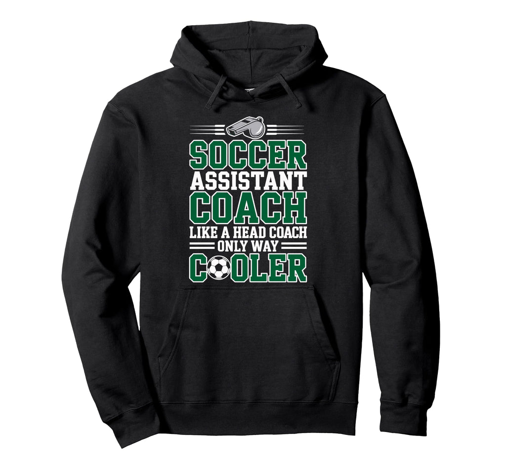 Soccer Assistant Coach Like Head Hoodie - Minimalist Print for Adults - T-Shirt, Sweatshirt, Hoodie