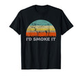 Funny Bbq Id Smoke It T-Shirt - Graphic Print Men Women - T-Shirt, Sweatshirt, Hoodie