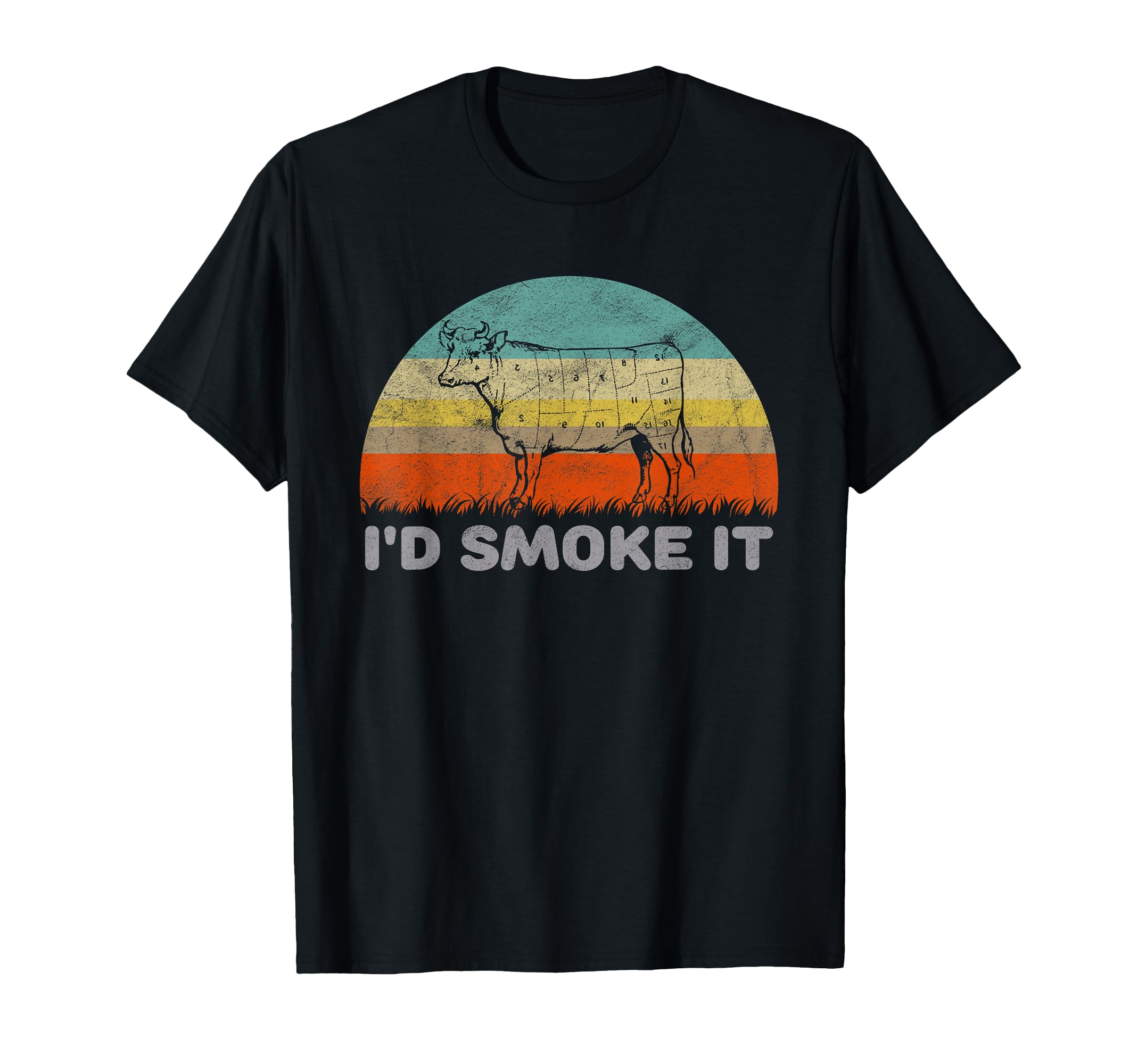 Funny Bbq Id Smoke It T-Shirt - Graphic Print Men Women - T-Shirt, Sweatshirt, Hoodie