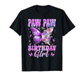 Paw Paw Birthday Butterfly Family Matching T-Shirt - Novelty Apparel Unisex - T-Shirt, Sweatshirt, Hoodie