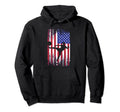 Patriotic American Flag Unique Novelty Gift Hoodie - Trendy Graphic Unisex - T-Shirt, Sweatshirt, Hoodie