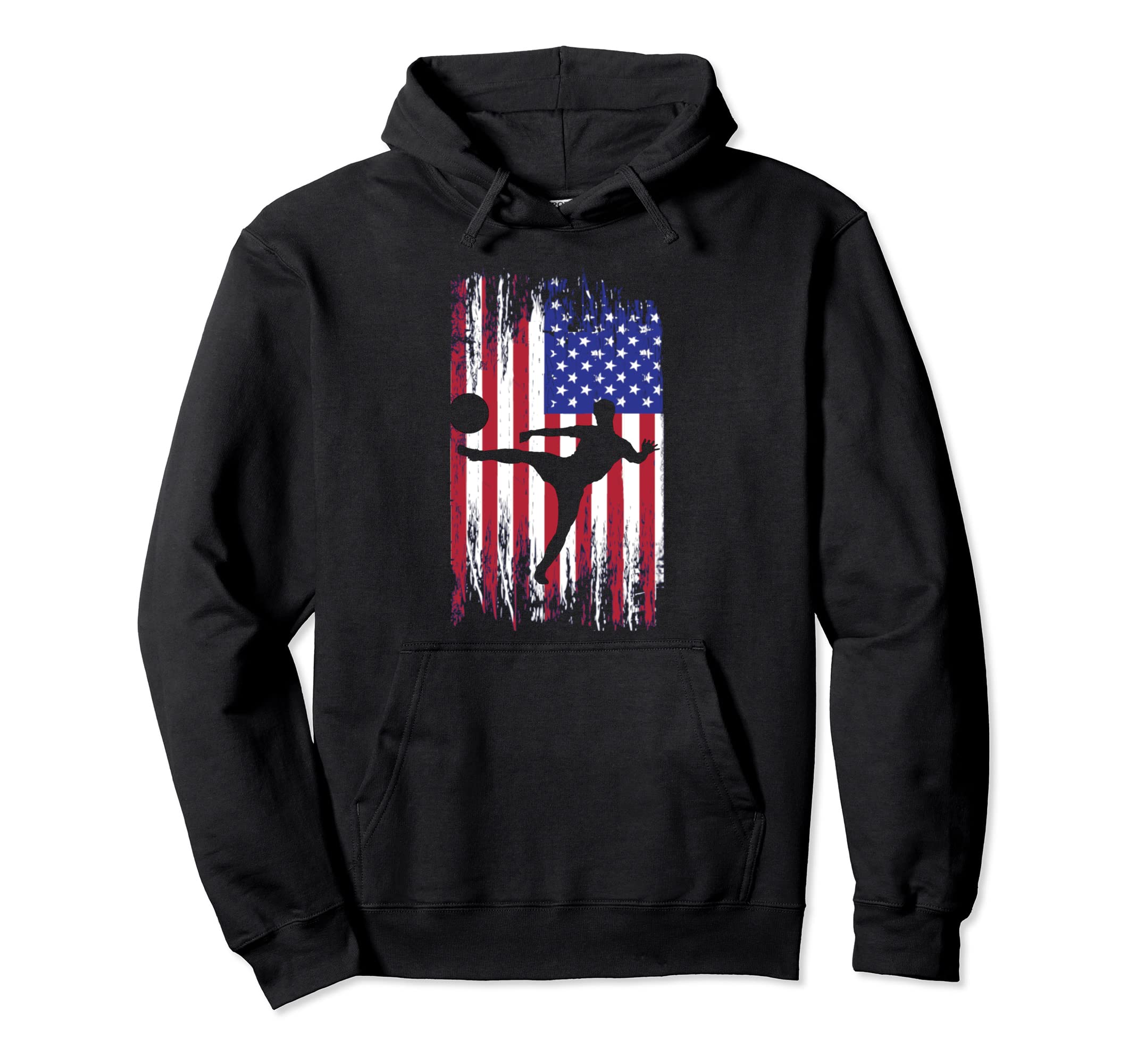 Patriotic American Flag Unique Novelty Gift Hoodie - Trendy Graphic Unisex - T-Shirt, Sweatshirt, Hoodie