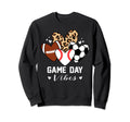 Game Day Vibes Funny Baseball Sweatshirt - Unique Graphic for Adults - T-Shirt, Sweatshirt, Hoodie