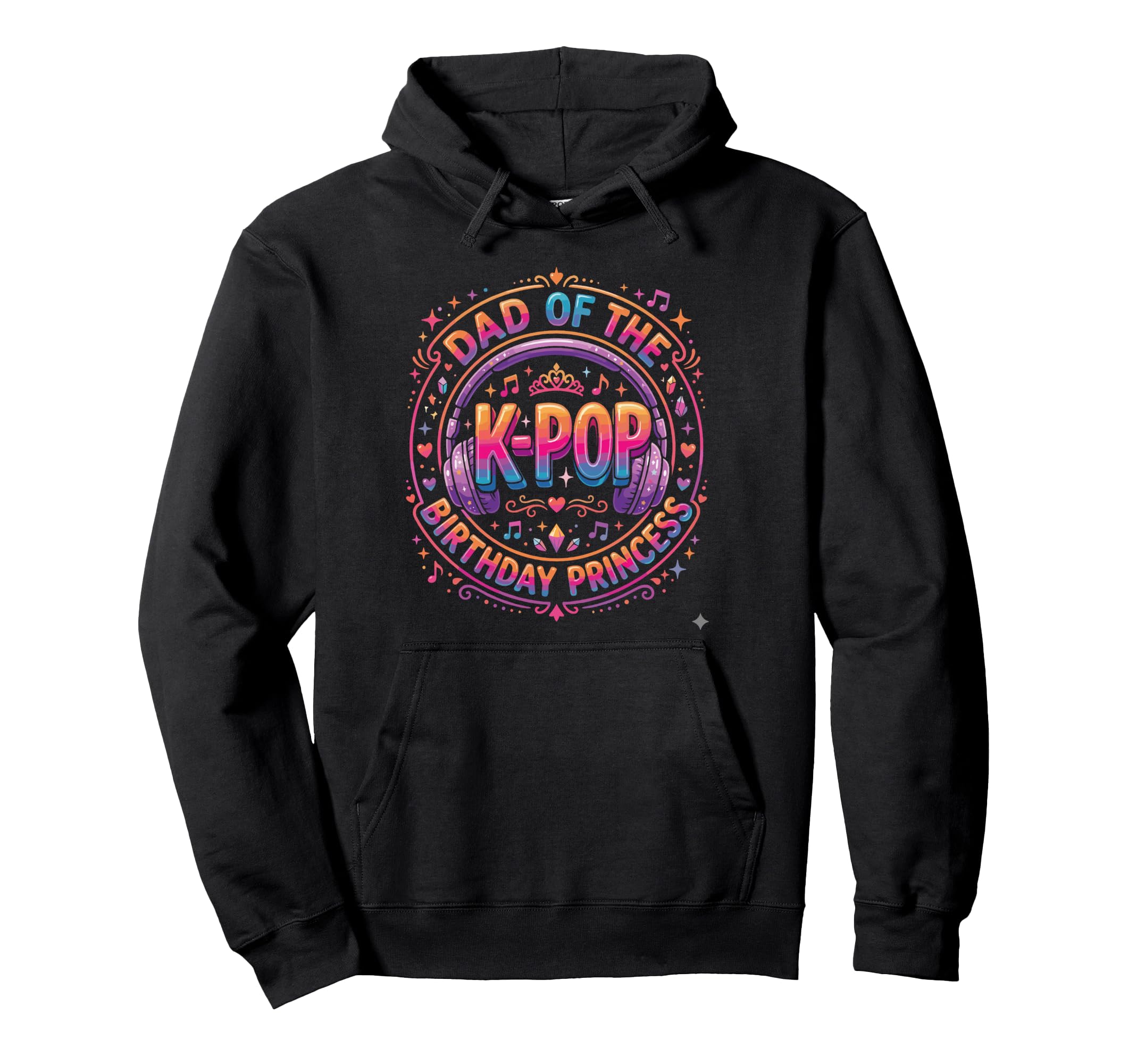 Korean Music Princess Dad K Pop Hoodie - Custom Art Print for Adults - T-Shirt, Sweatshirt, Hoodie