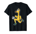 Giraffe Soccer Player Soccer Sports T-Shirt - Streetwear Style Men Women - T-Shirt, Sweatshirt, Hoodie