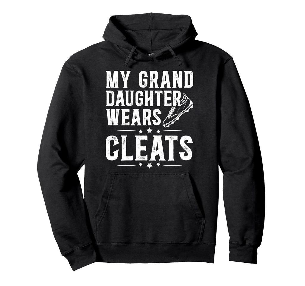My Granddaughter Soccer Grandpa Soccer Hoodie - Novelty Apparel Unisex - T-Shirt, Sweatshirt, Hoodie