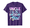 Uncle Birthday Tie Dye Party Family T-Shirt - Custom Art Print Men Women - T-Shirt, Sweatshirt, Hoodie