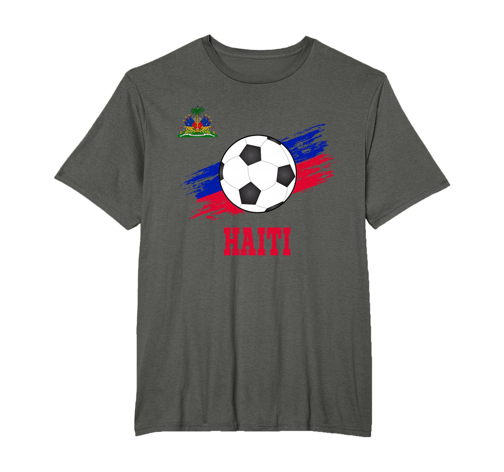 Haiti Soccer Haitian Football Haiti Futbol T-Shirt - Trendy Graphic Unisex - T-Shirt, Sweatshirt, Hoodie