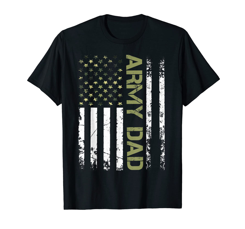 Army Dad United States Usa Flag Fathers T-Shirt - Streetwear Style Unisex - T-Shirt, Sweatshirt, Hoodie