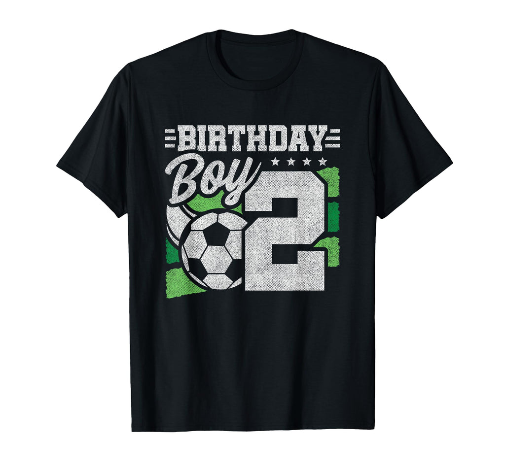2 Year Old Soccer Birthday 2Nd Birthday T-Shirt - Graphic Print for Adults - T-Shirt, Sweatshirt, Hoodie