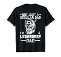 Marvel Fathers Day Captain America T-Shirt - Novelty Apparel for Adults - T-Shirt, Sweatshirt, Hoodie