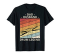 Mens Drummer Dad Gifts Dad Husband T-Shirt - Aesthetic Graphic Unisex - T-Shirt, Sweatshirt, Hoodie