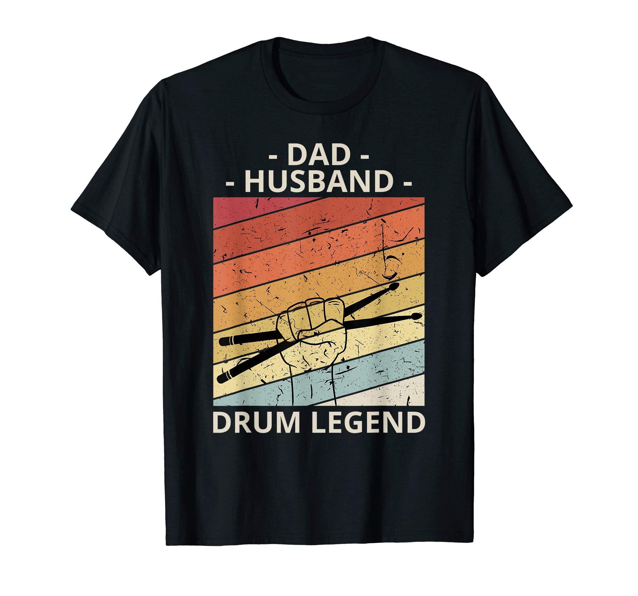 Mens Drummer Dad Gifts Dad Husband T-Shirt - Aesthetic Graphic Unisex - T-Shirt, Sweatshirt, Hoodie