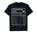 Guyanese Dad Nutrition Facts Fathers T-Shirt - Novelty Apparel Men Women - T-Shirt, Sweatshirt, Hoodie
