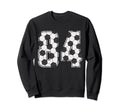 Soccer Player Number 84 Eighty Four Sweatshirt - Trendy Graphic for Adults - T-Shirt, Sweatshirt, Hoodie