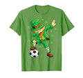 Dabbing Leprechaun Funny Soccer St T-Shirt - Minimalist Print for Adults - T-Shirt, Sweatshirt, Hoodie