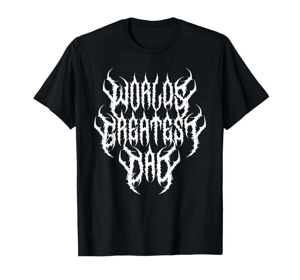 Worlds Greatest Dad Heavy Metal T-Shirt - Streetwear Style for Adults - T-Shirt, Sweatshirt, Hoodie